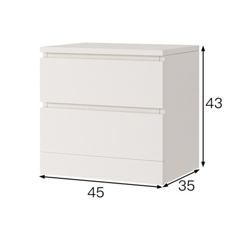 Two tier drawer cabinet