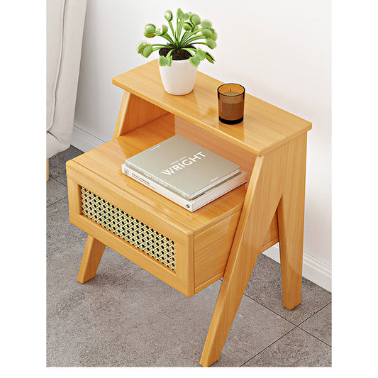 bedside table with drawer