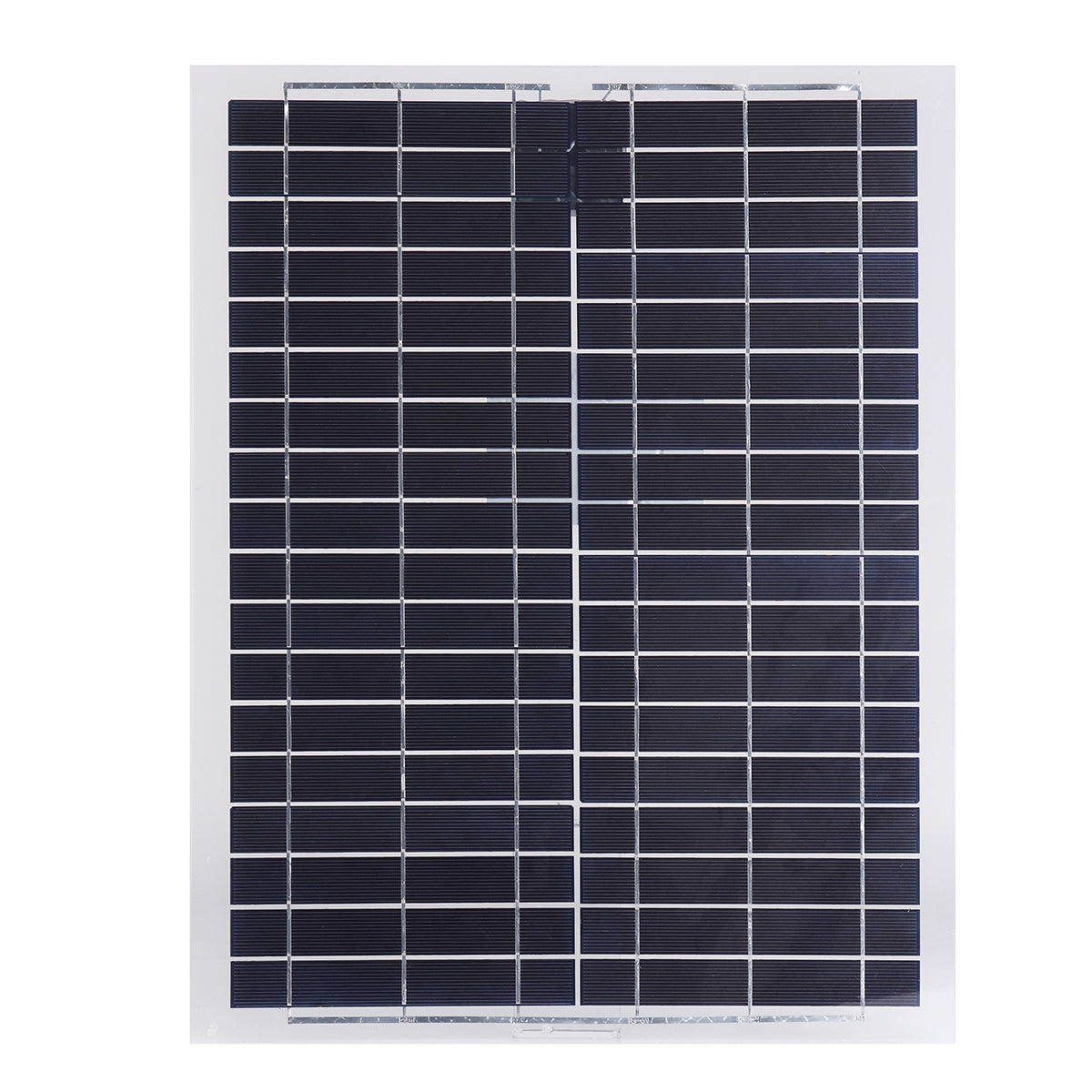Solar panel side profile