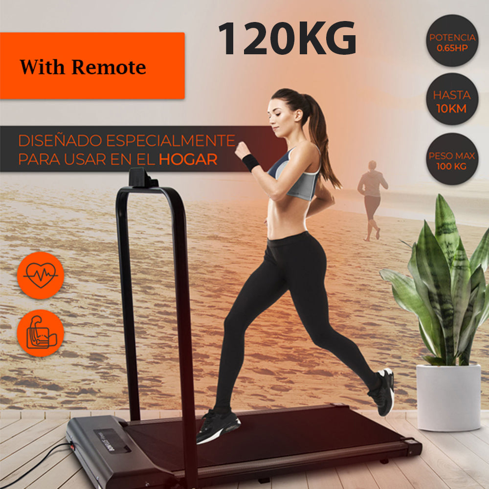 Foldable Walking Pad Treadmill Compact Flat
