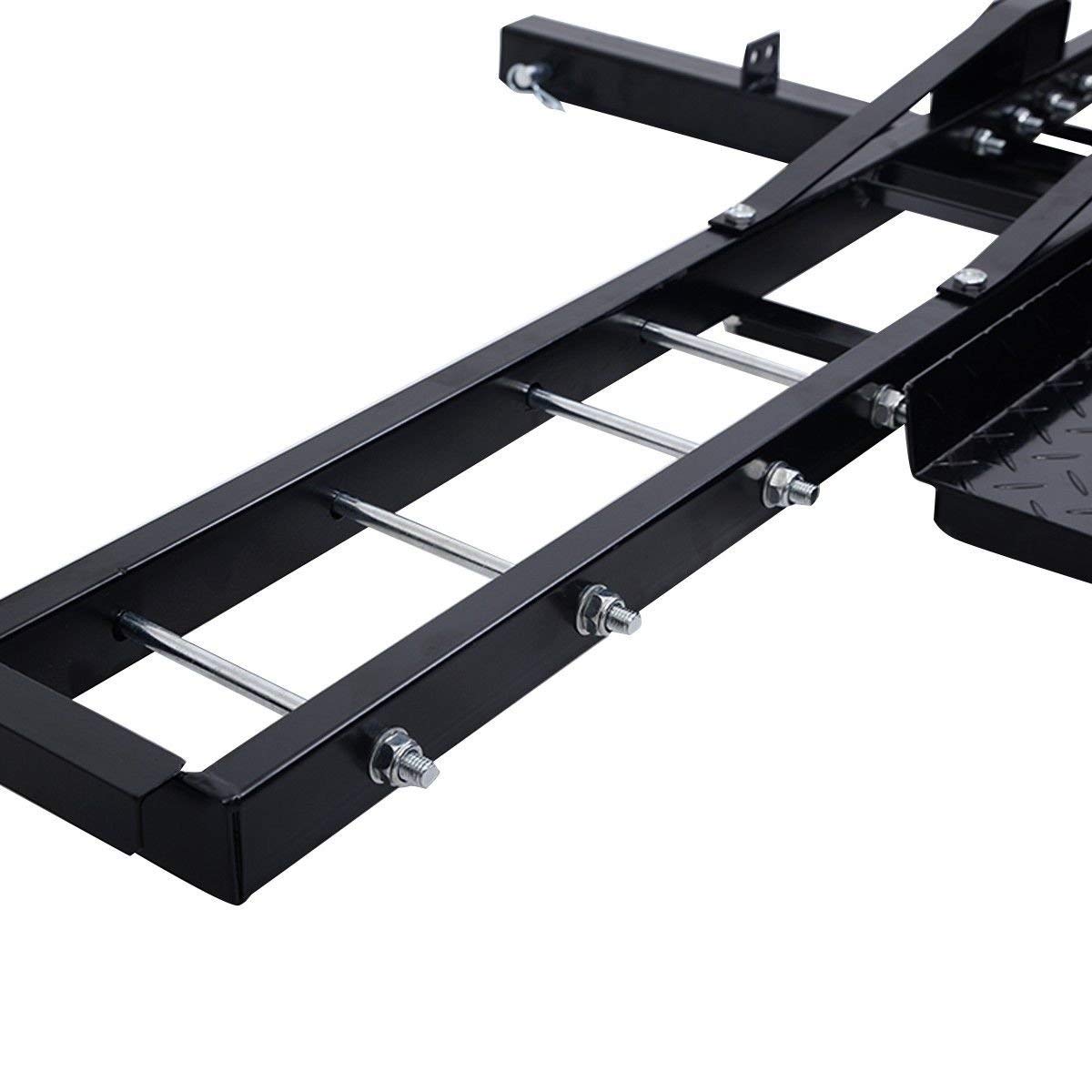 Loading ramp for bike carrier
