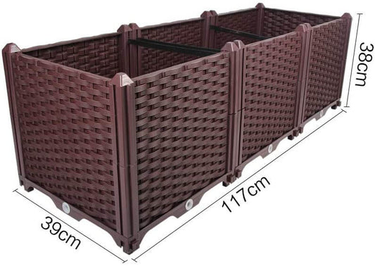 Raised garden bed