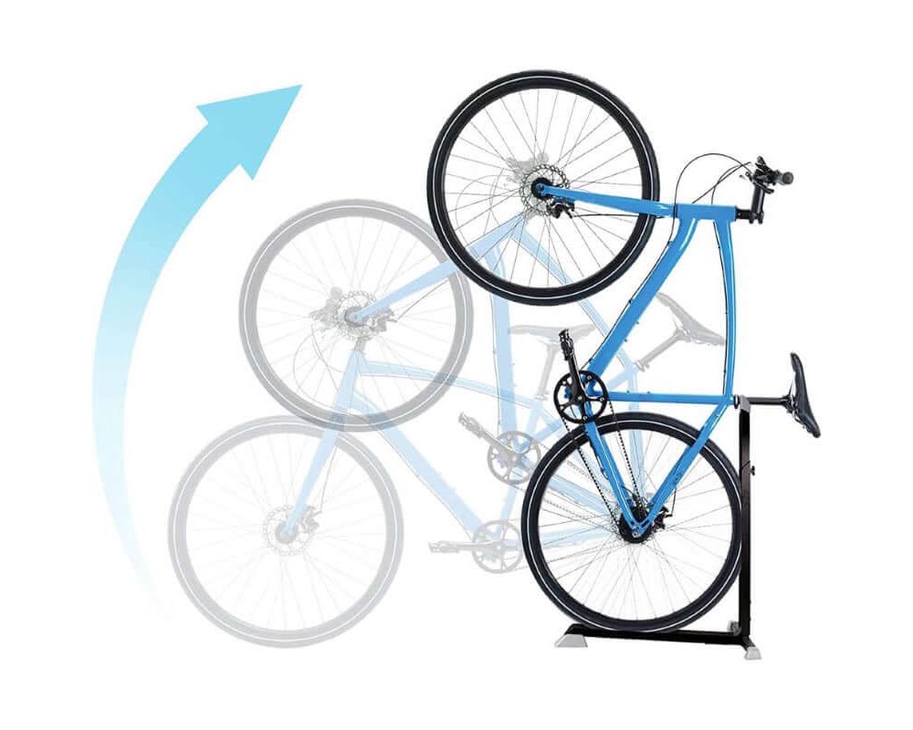 Bike stand with 8cm slot width