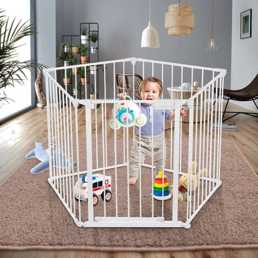 Baby Safety Gate Fireplace Barrier