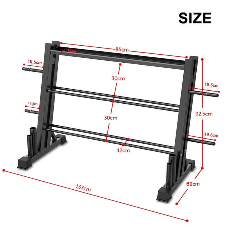steel dumbbell rack