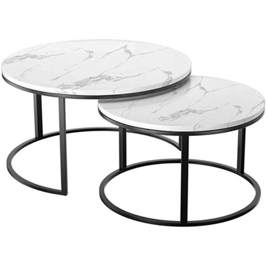 white marble coffee table