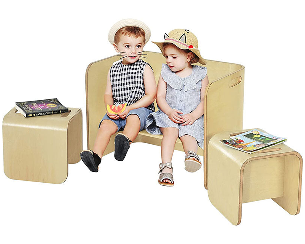 Kids table and chairs packaging