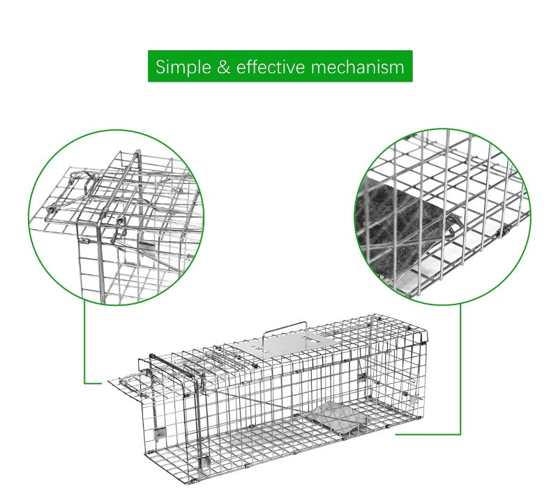 animal trap with handle