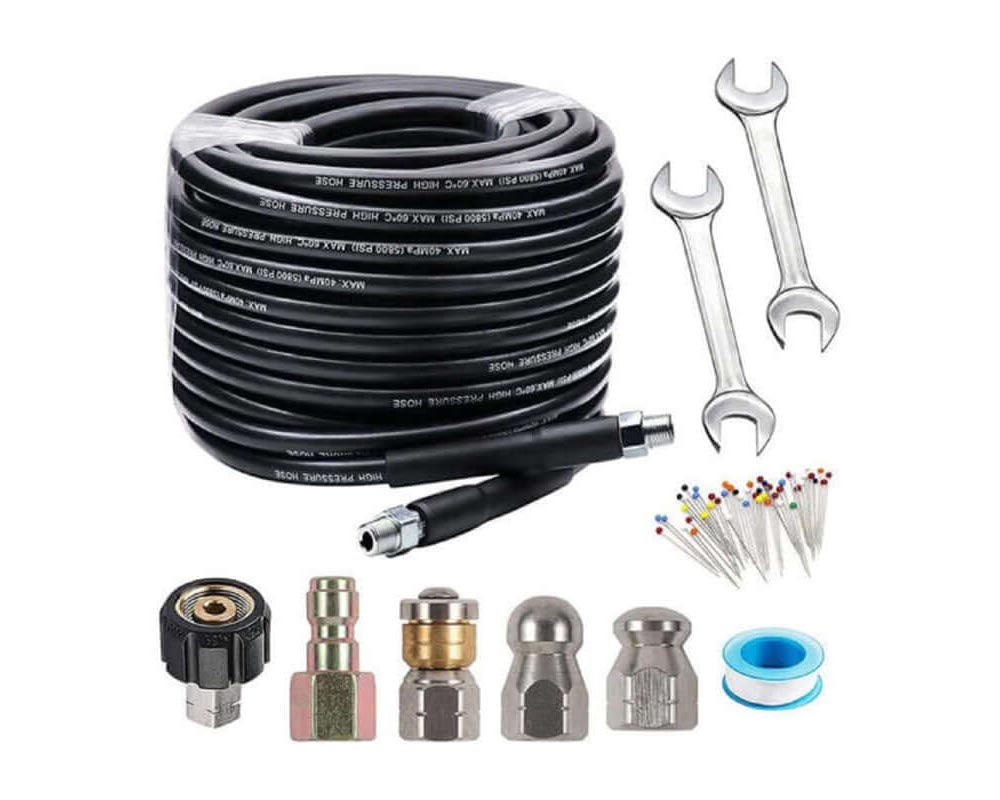 Drain/Pipe Cleaning Kit 15m