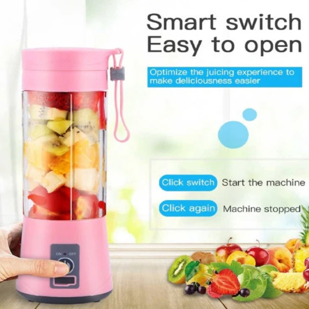 Portable Juicer Blender Mixer with 6 Blades