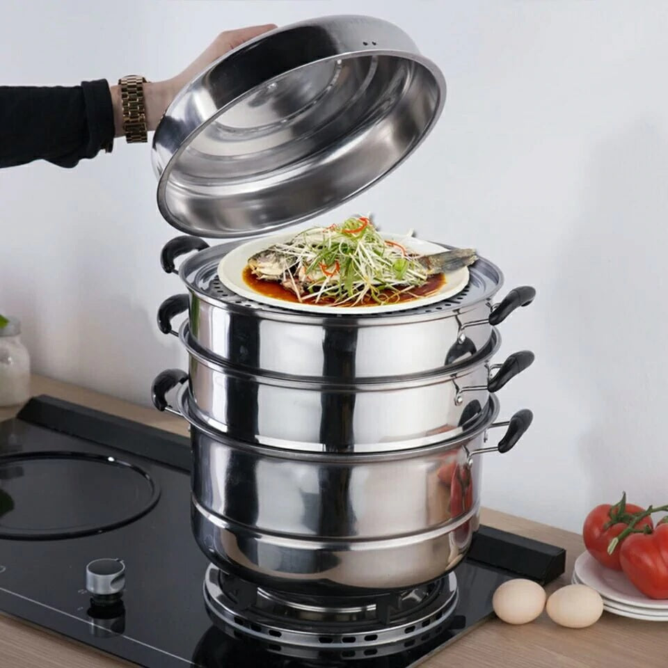 Multilayer steamer set