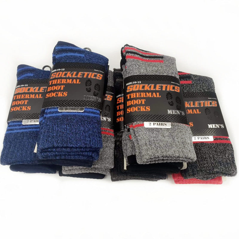 (12 Pairs) Thermal Crew/Work Socks Boot Socks