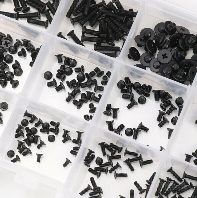 450pcs M2 M2.5 M3 Countersunk Laptop and Electronic Screw
