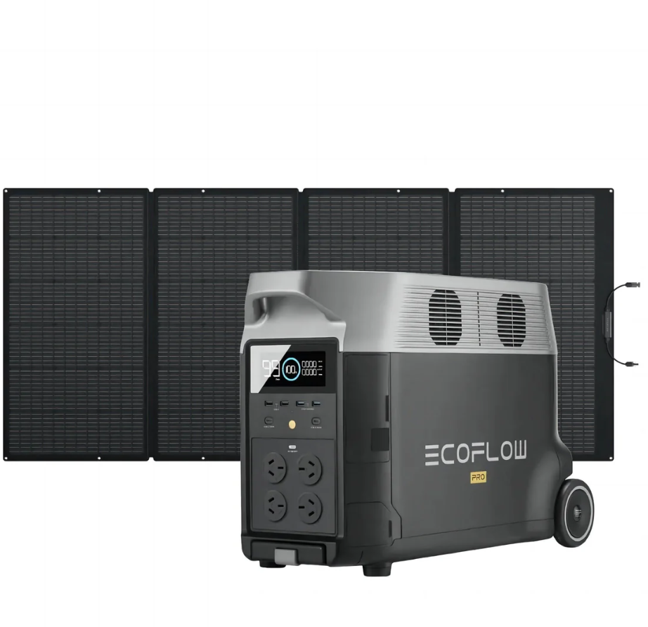 EcoFlow DELTA Pro + 400W Solar Panel Bundle