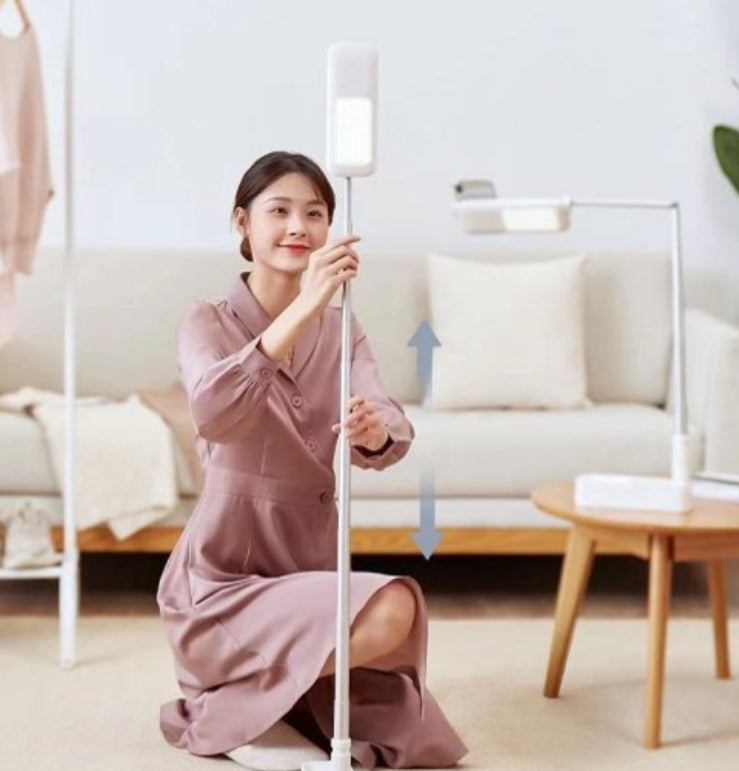 Foldable Selfie Light, Rechargebale Stand with Phone Holder and Remote