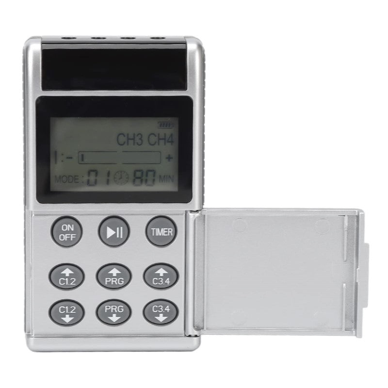 Tens machine control panel