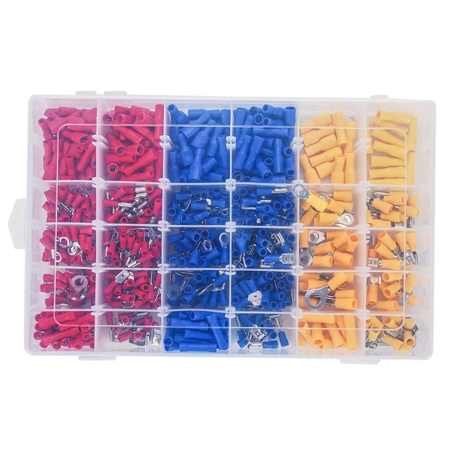 Wire connectors kit with labels