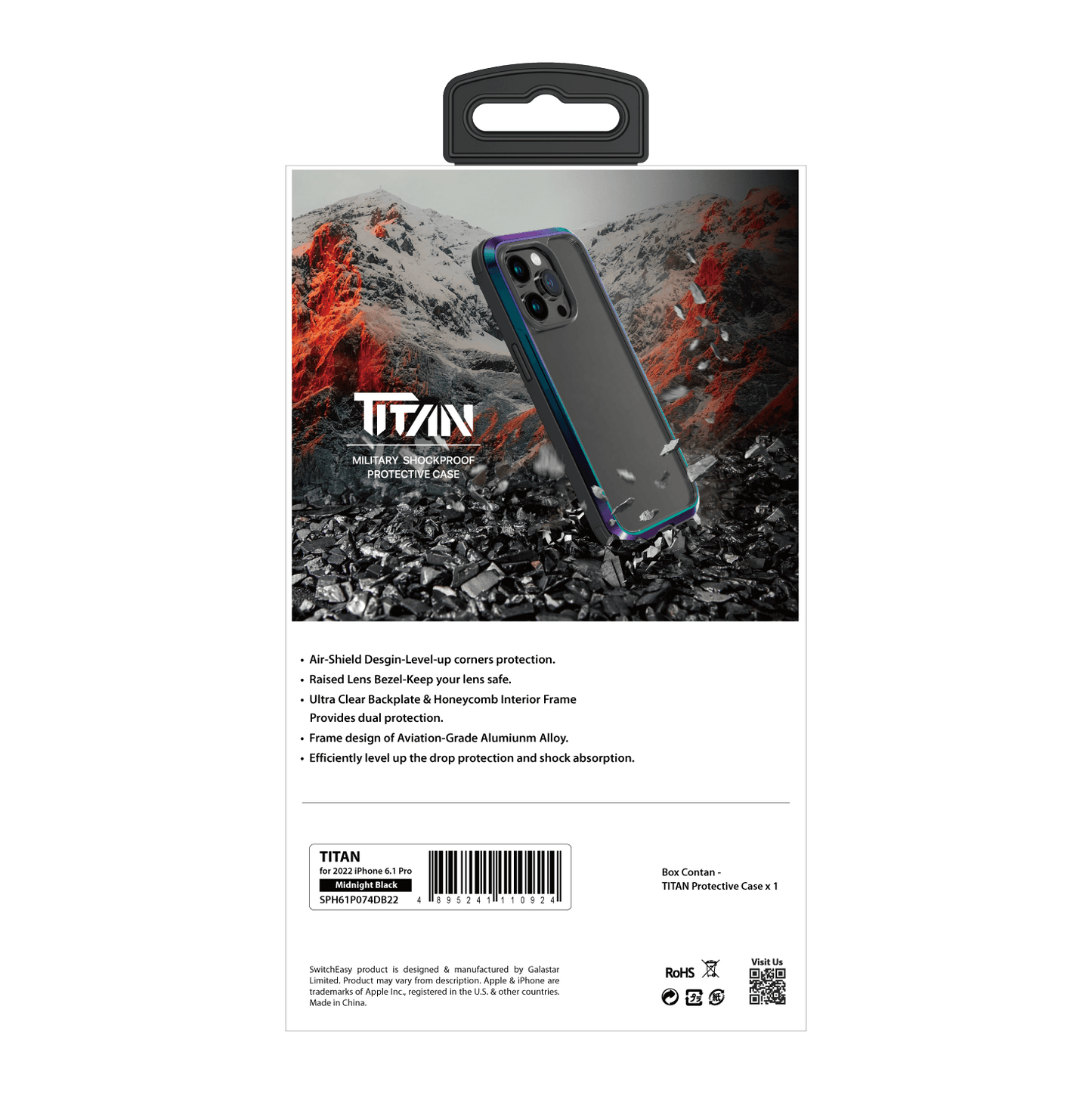 Suitable for Phone 14 Series SwitchEasy Titan Drop Protection Phone Case