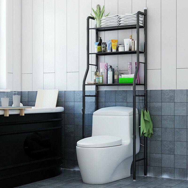 Stylish bathroom shelf