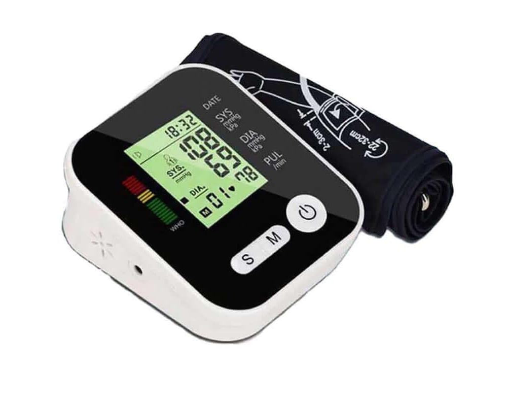 Blood pressure monitor device side