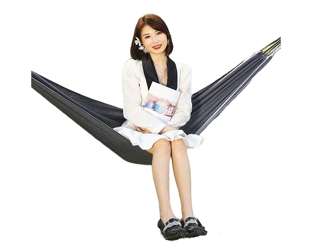 camping hammock setup