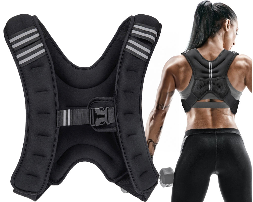 Home gym weighted vest