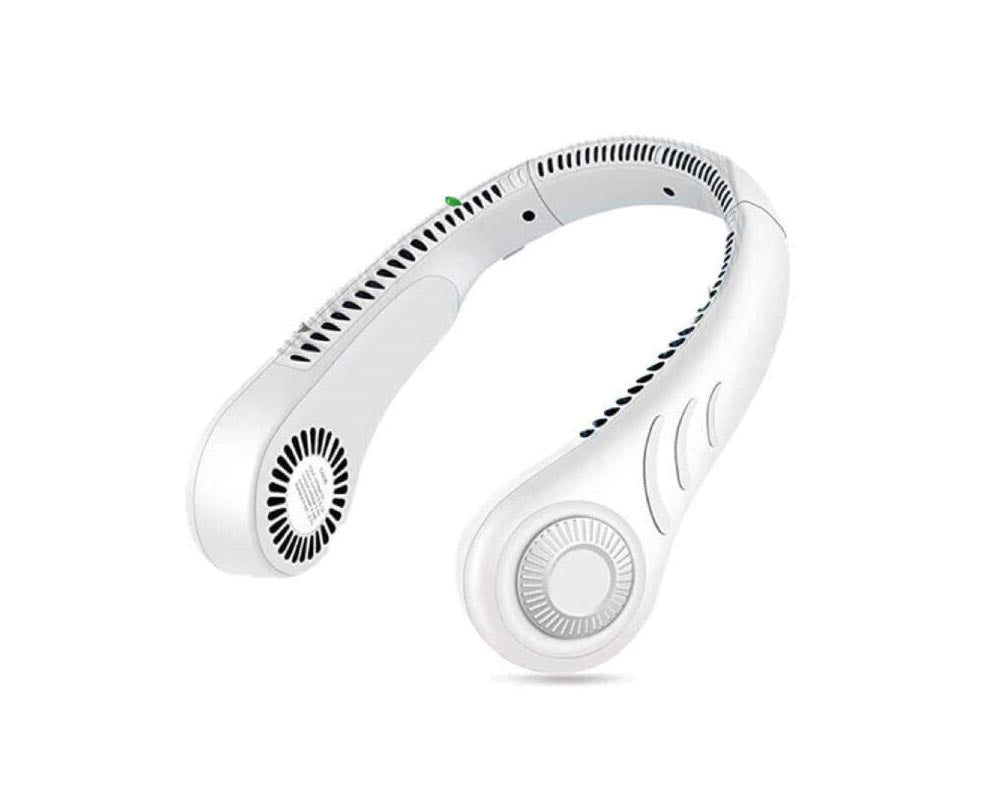 neck fan with headphone design