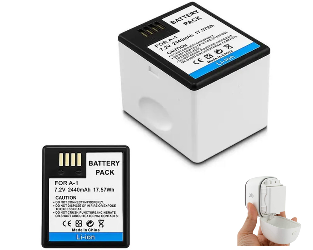 Arlo Pro battery installed