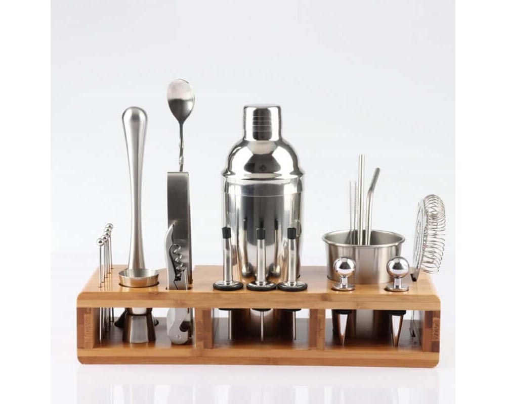 Cocktail Shaker 350Ml 23Pcs