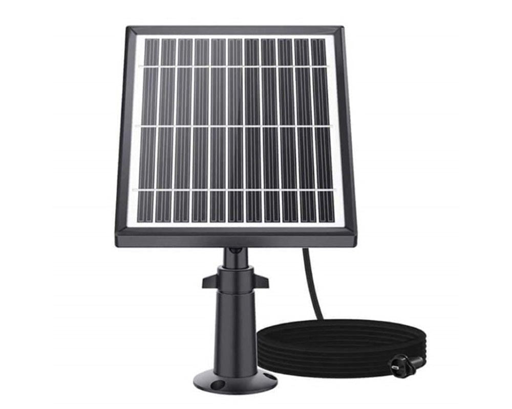 Outdoor camera solar charger