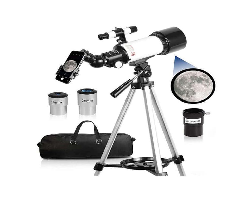 Telescope assembled view