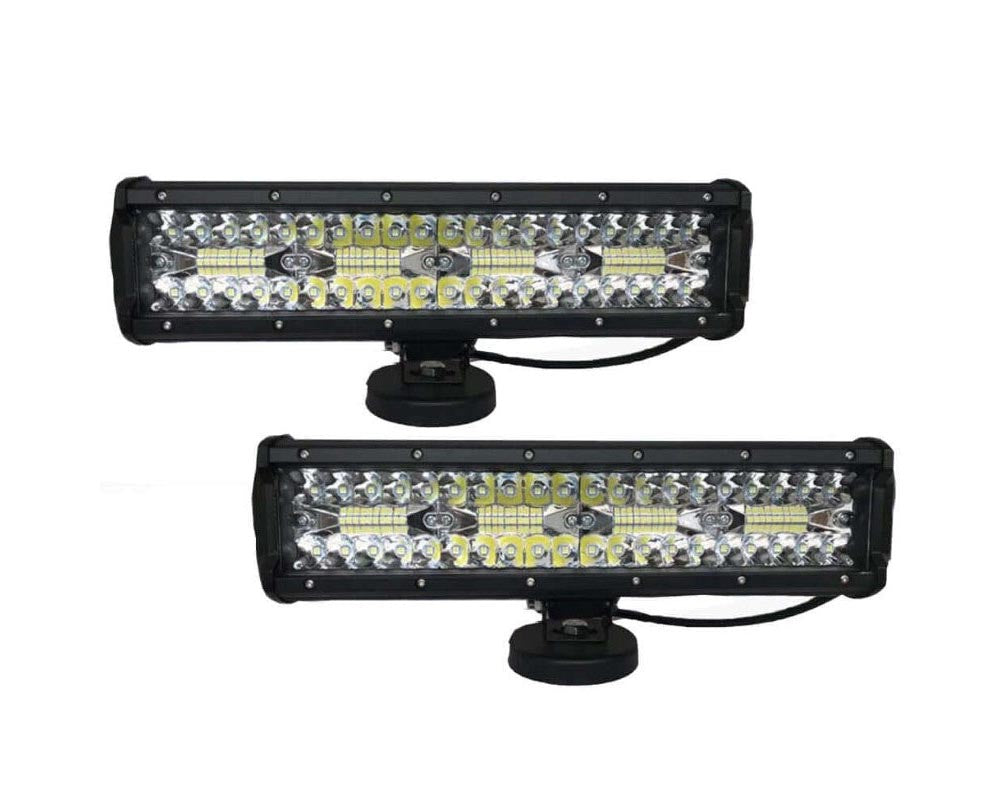 LED light bar with aluminum housing