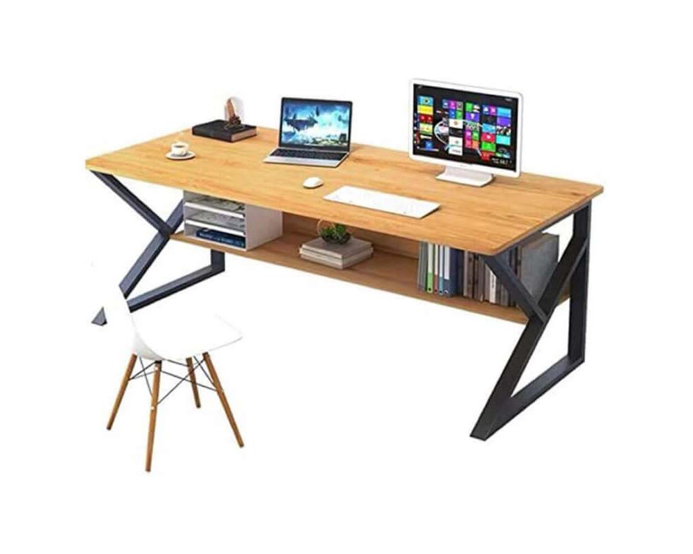 sturdy mdf metal desk