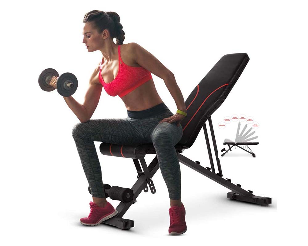 home workout weight bench