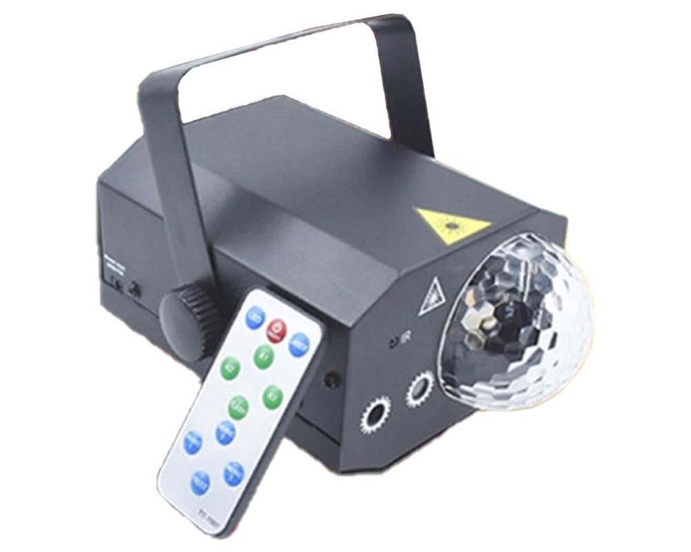 led magic ball light top view