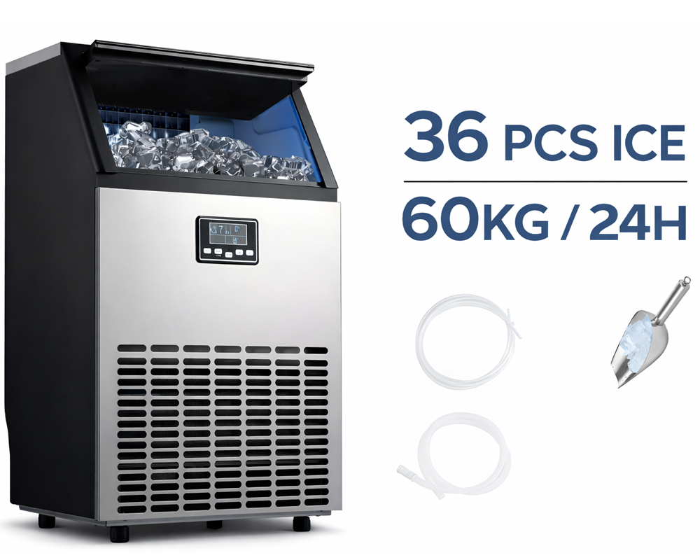 Portable ice cube machine