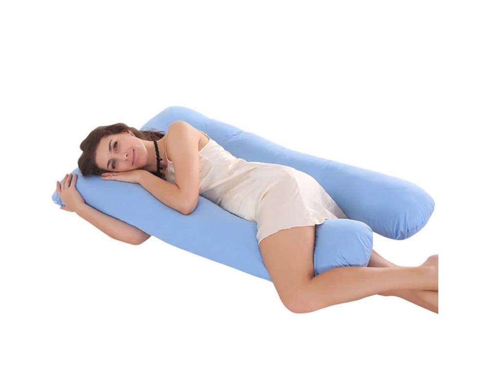 Leg elevation pillow for pregnancy
