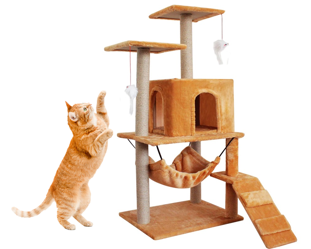 Cat Tree Climbing Scratching Column