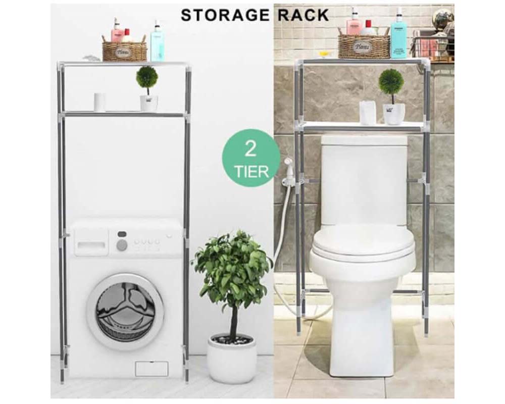 Over toilet storage rack