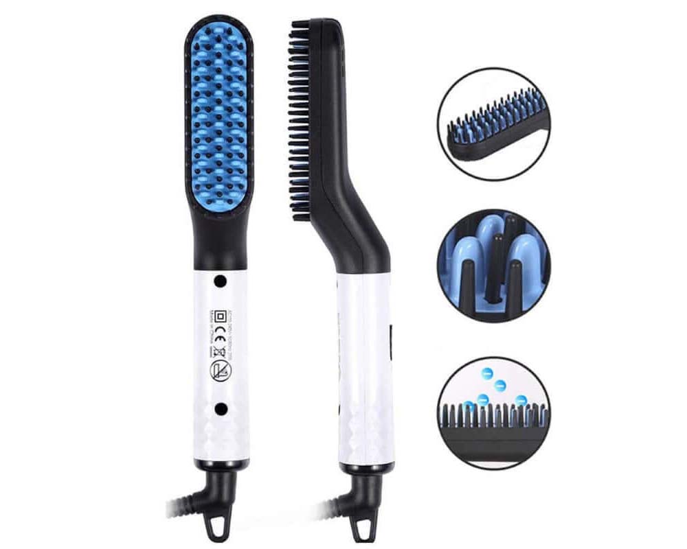 Beard Straightener Heated Comb