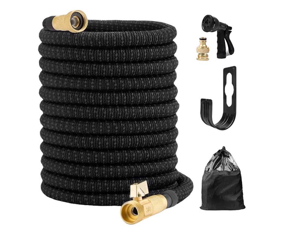 Brass connector garden hose