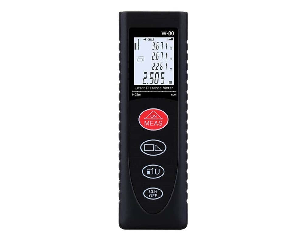laser distance meter with calibration
