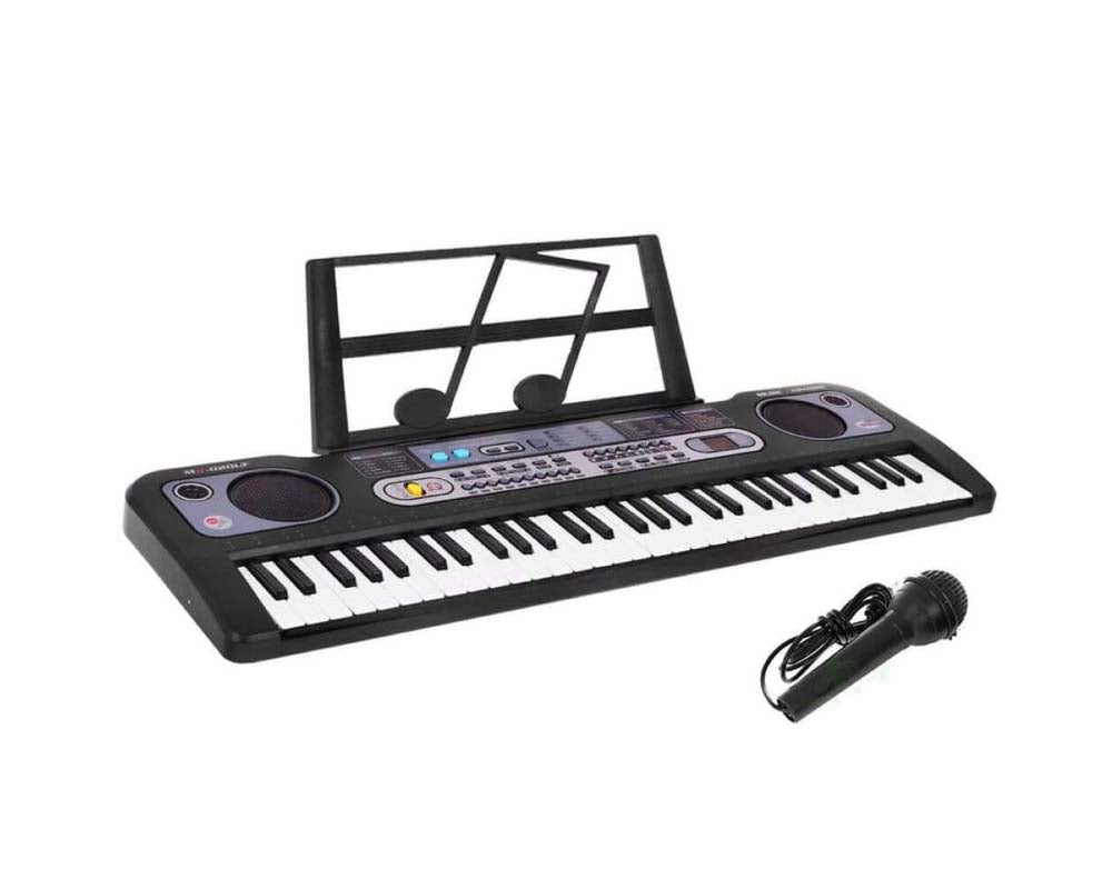 Electronic piano volume and tempo