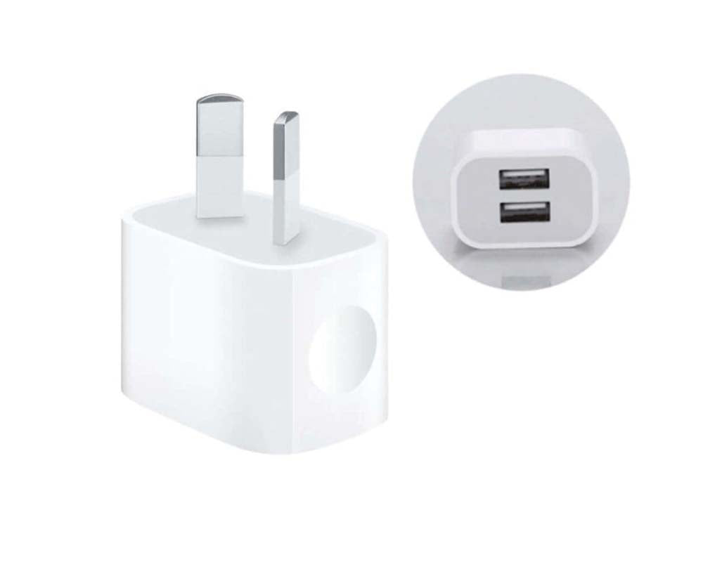Compact wall power adapter