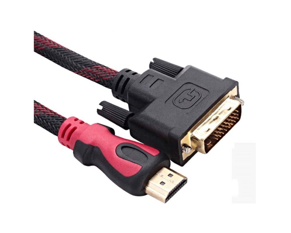 HDMI to DVI Cable for Monitor PC Laptop