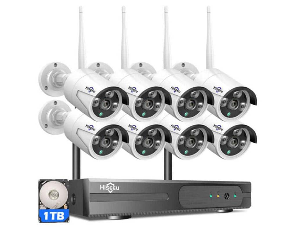 Security camera with 1TB storage