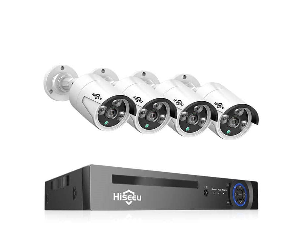 Outdoor indoor POE camera