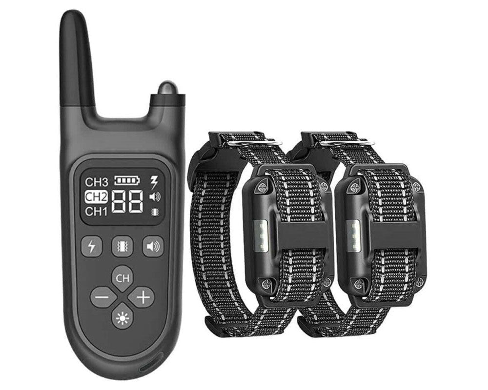 Dog training collar with user manual