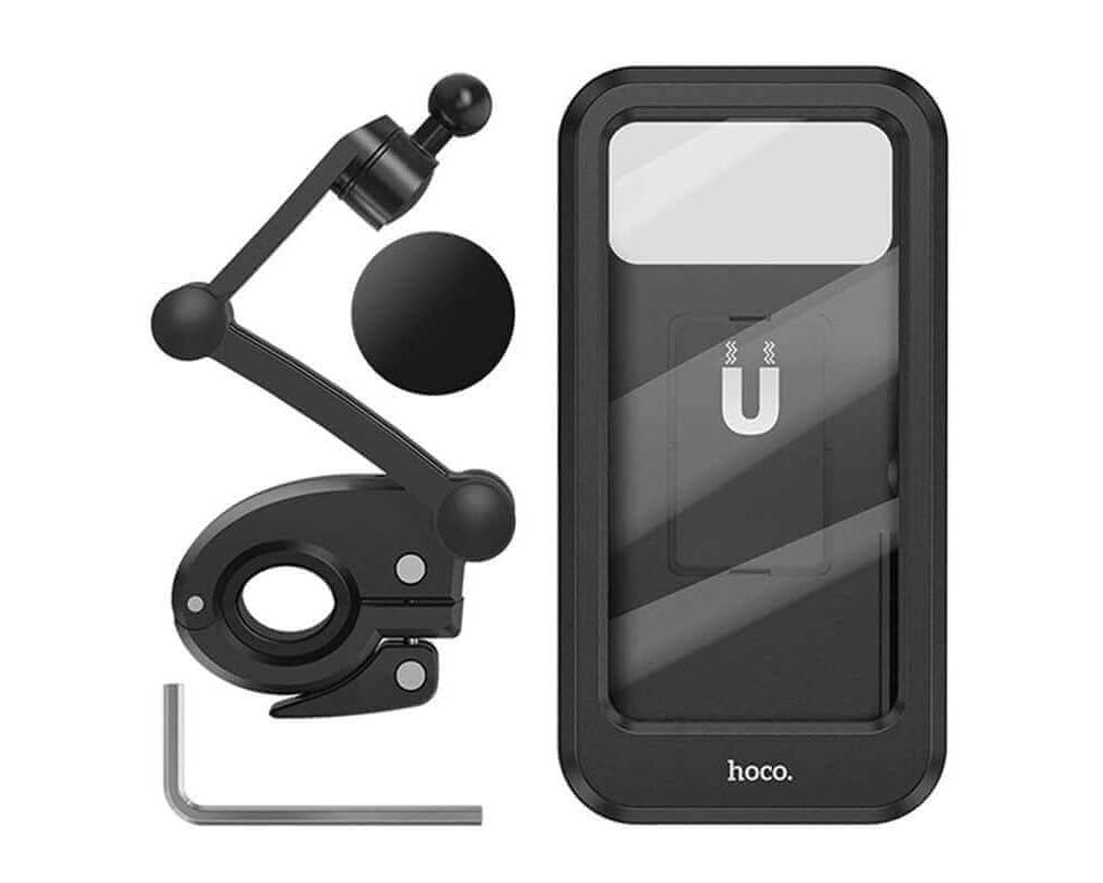 Secure phone mount for bike