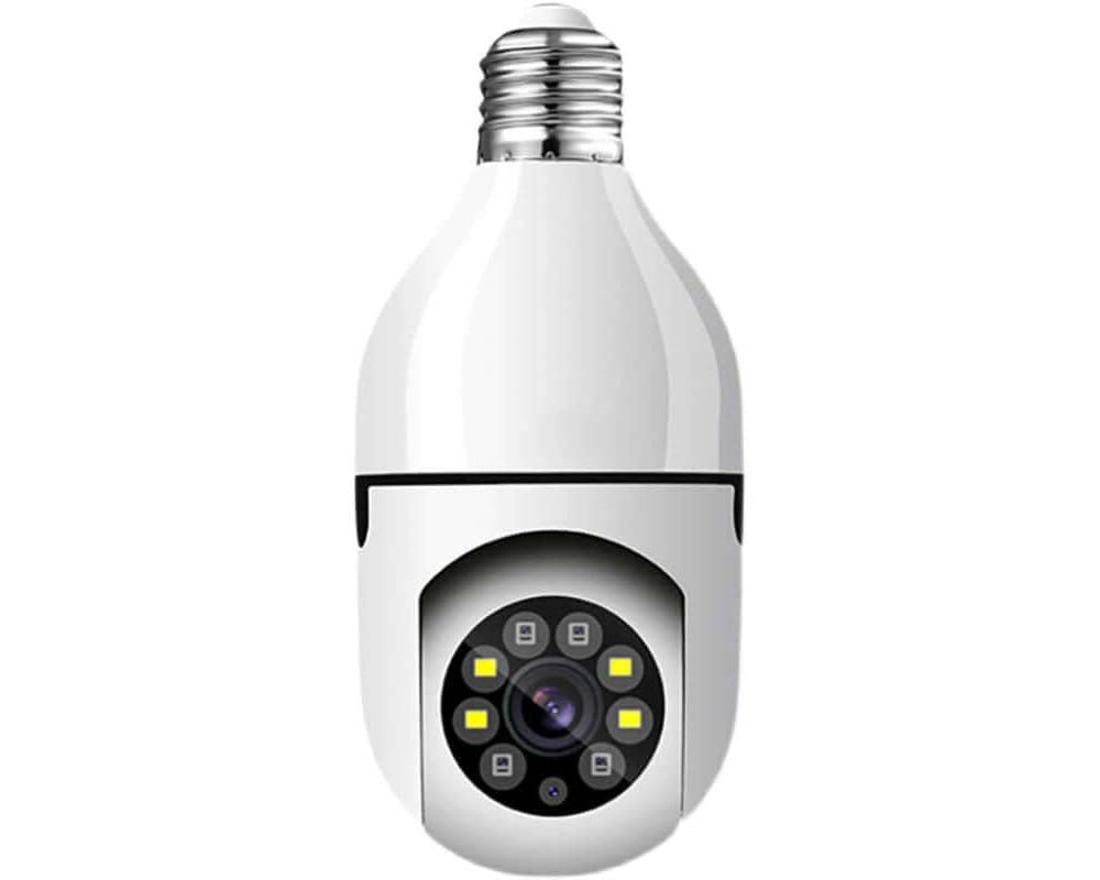 light bulb style security camera